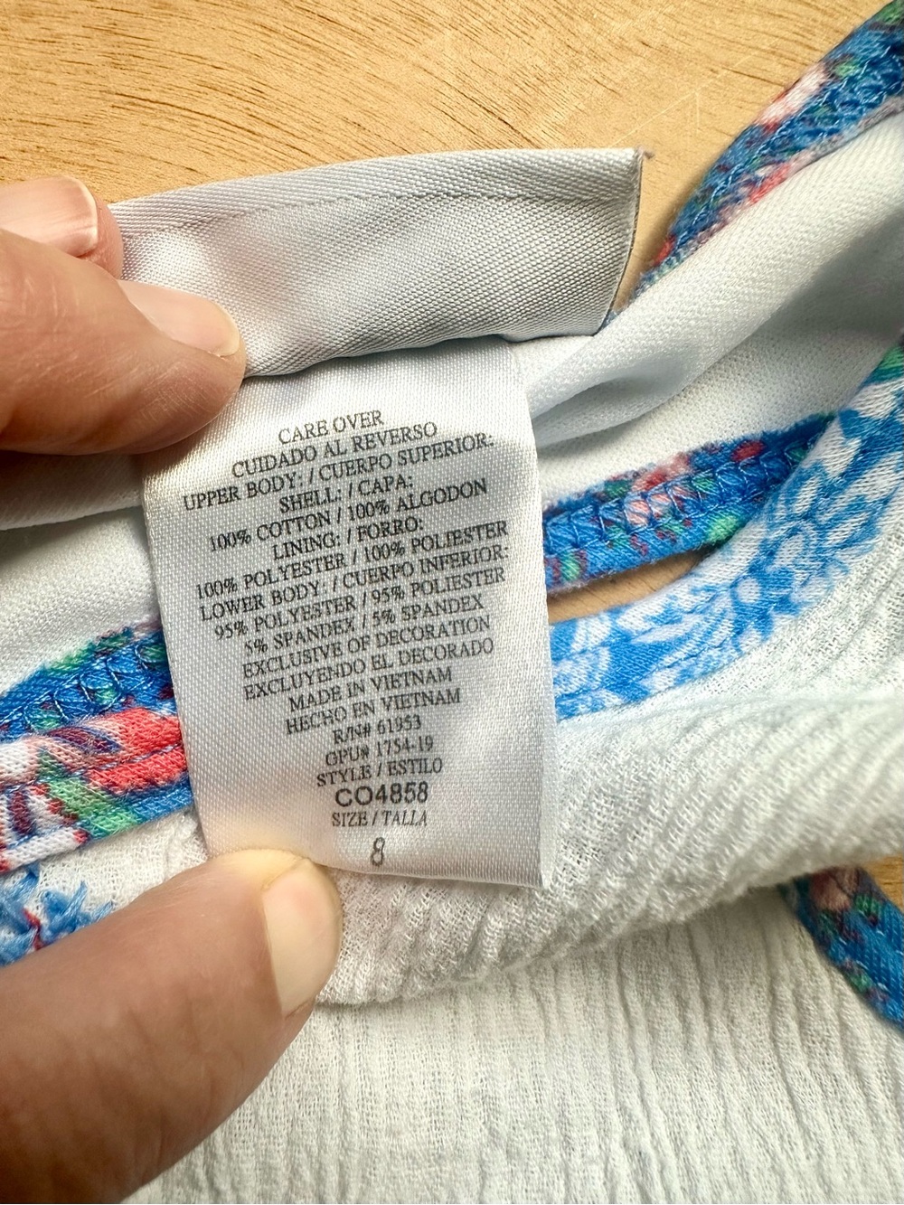 Jona Michelle Girls Size 8 Blue Floral Boho Midi Dress Embroidered High Low - Picture 9 of 9